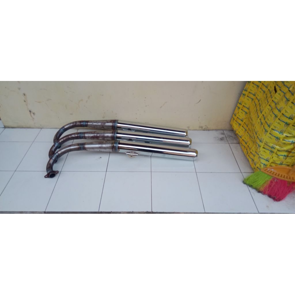 KENALPOT SETENGAH DEWA YAMAHA RX-KING