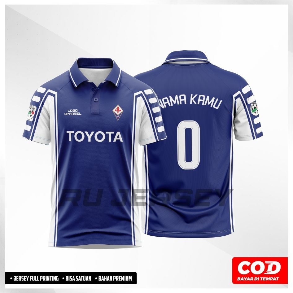 Jersey Fiorentina 1999 Home Retro Full Printing