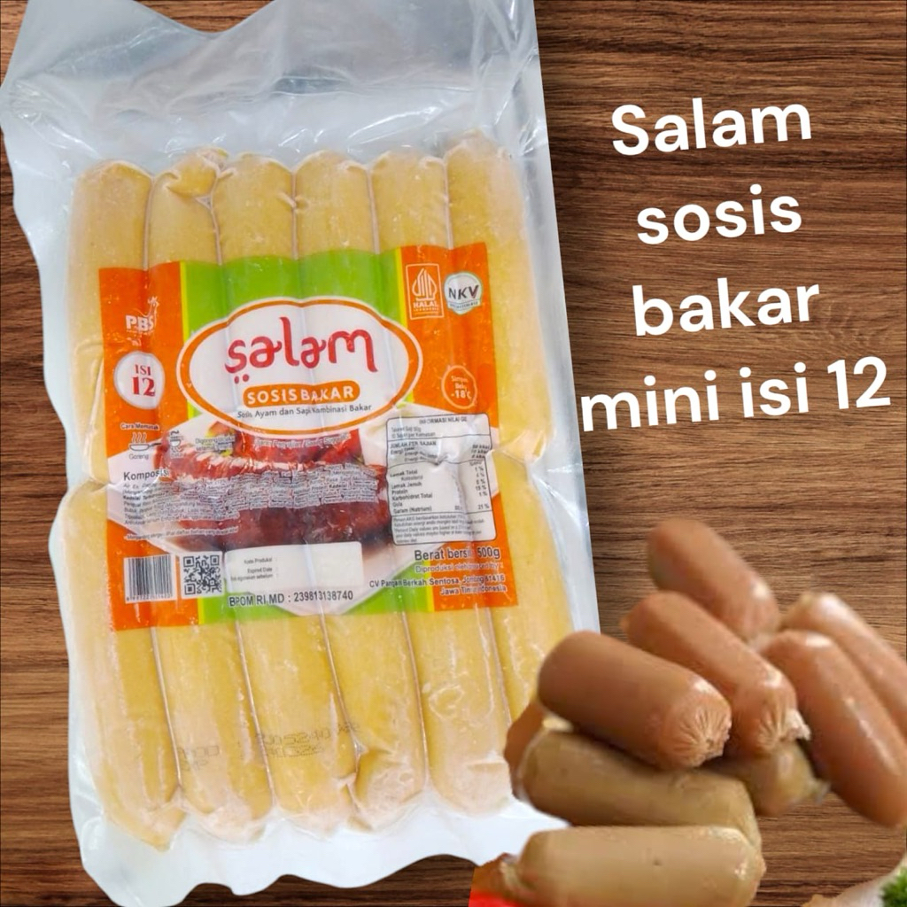 

Salam sosis bakar isi 12