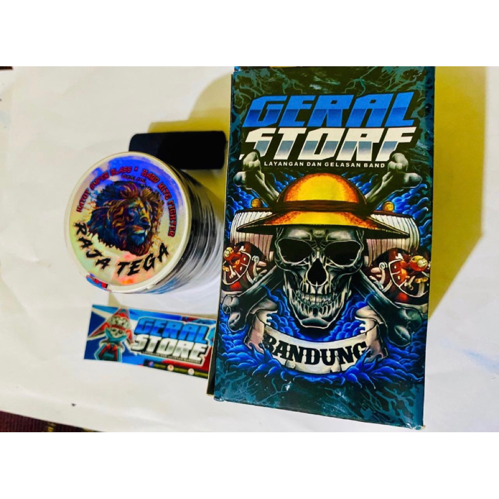 Gelasan matot RAJA TEGA Bahan matot Hitam Panjang 1800yard SUPER TAJAM Original geral store