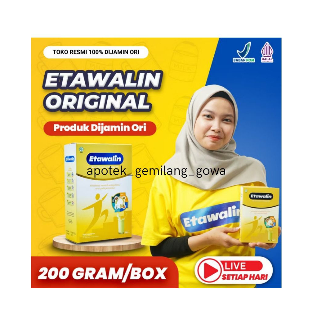 

Etawalin - Susu Etawa herbal mengatasi nyeri sendi