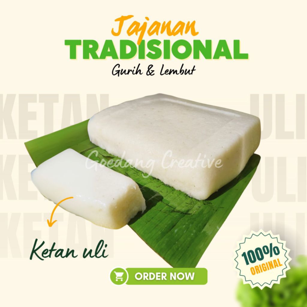 

ULI KETAN 1KG JAJANAN TRADISIONAL