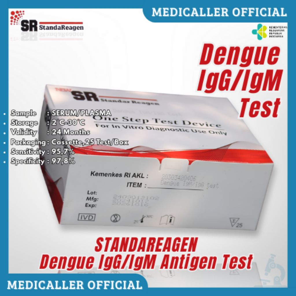 Dengue IgG/IgM Rapid test device