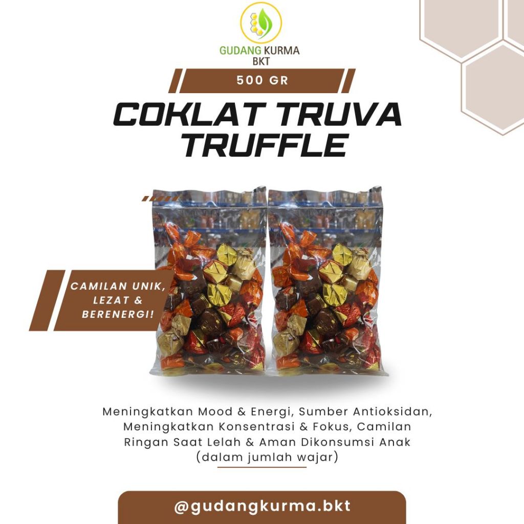 

Coklat Truva Truffle 500gr | Cokelat Turkey Premium | Coklat Import 100% Asli