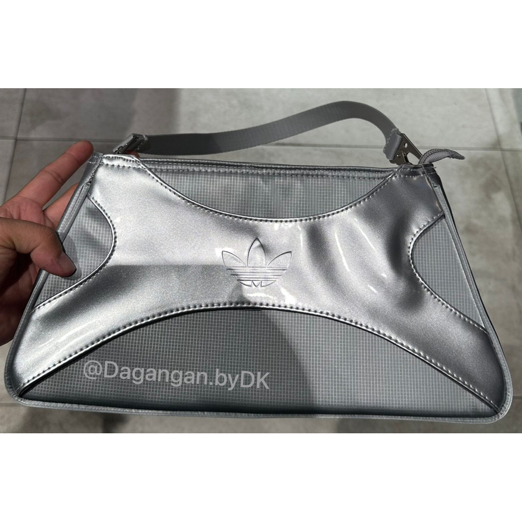 Tas Sling Bag Adidas Original 100% Silver
