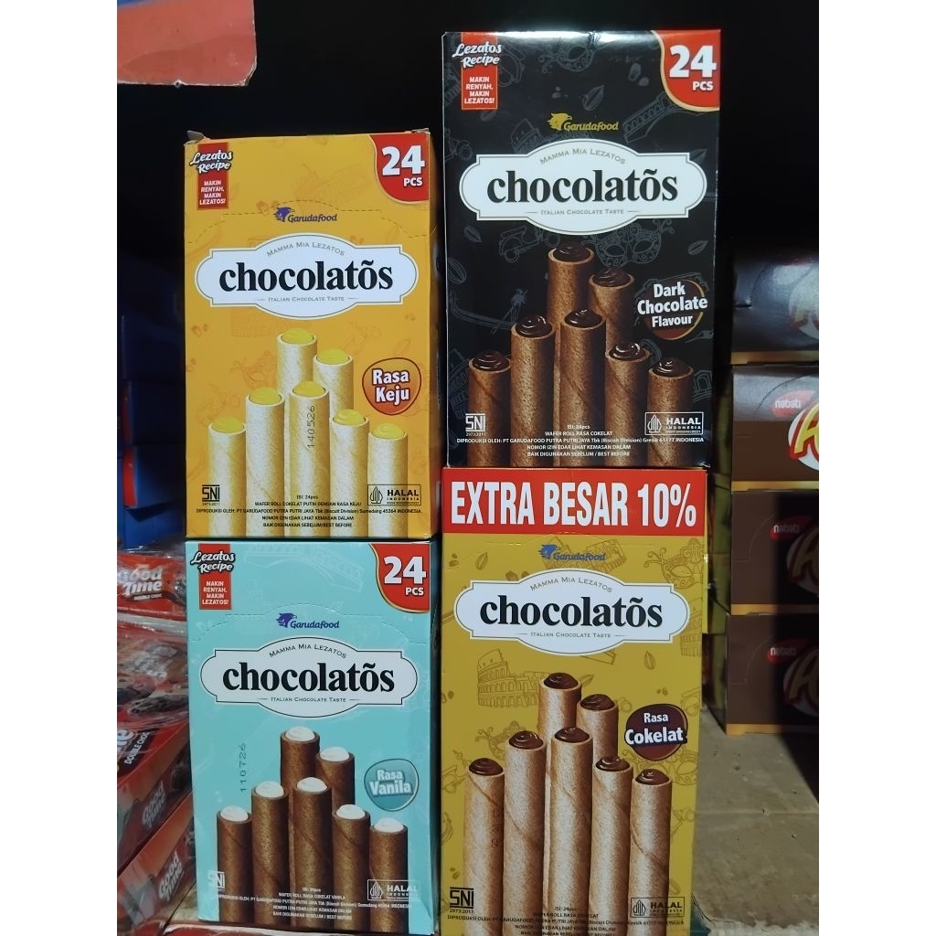 

Chocolatos Italian Chocolate Taste (isi 24)