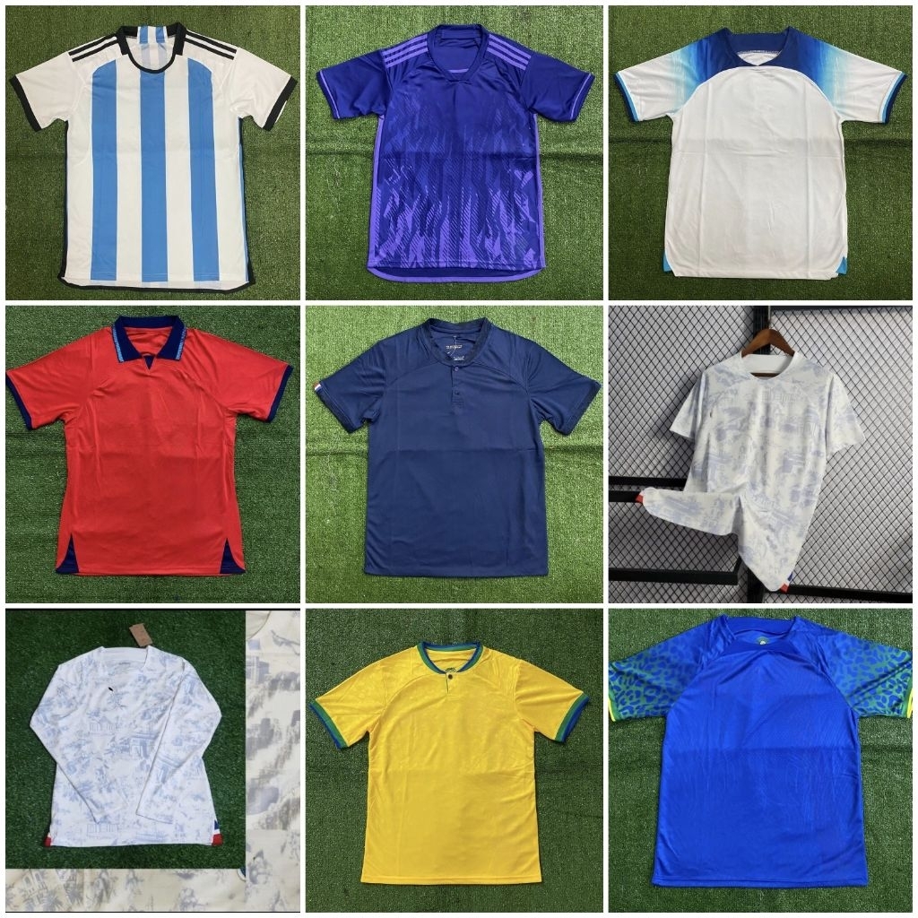 KATALOG JERSEY BOLA NEGARA GRADE ORI IMPORT MUSIM 2021 2022 GO LOGO BORDIR SPONSOR SABLON CHAT ADMIN