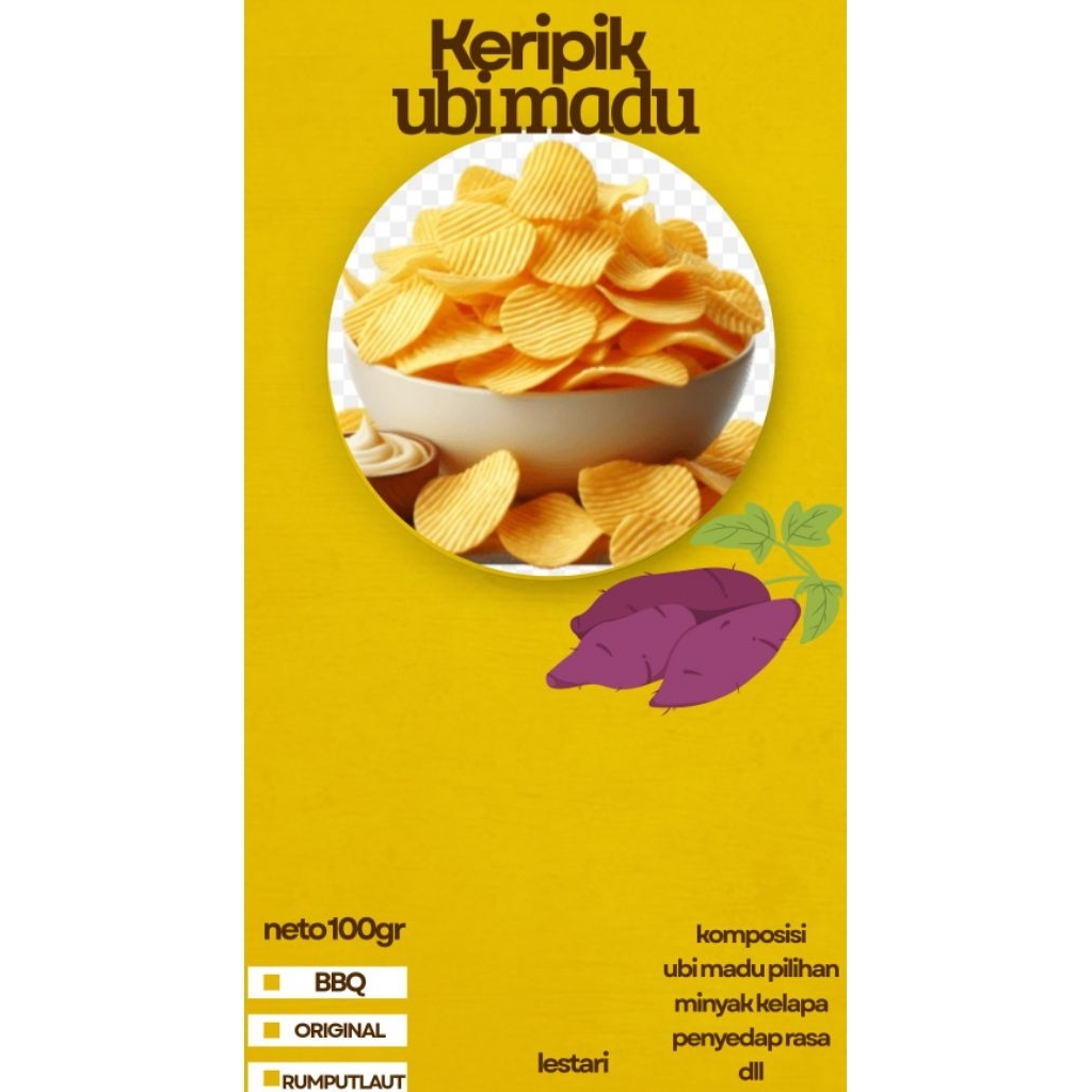 

kripik ubi madu