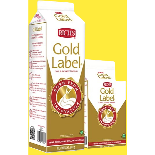 

Rich's Gold Label Whipping Cream