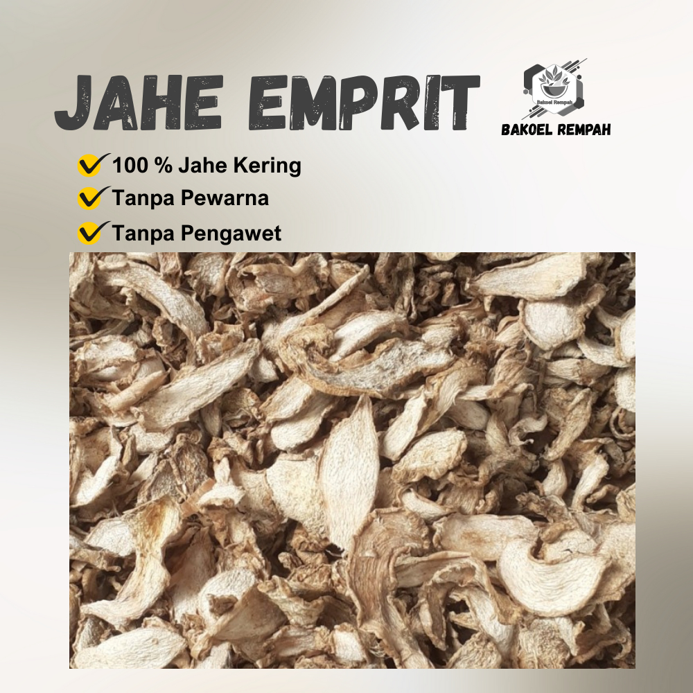 

Jahe Emprit Kering - Bakoel Rempah