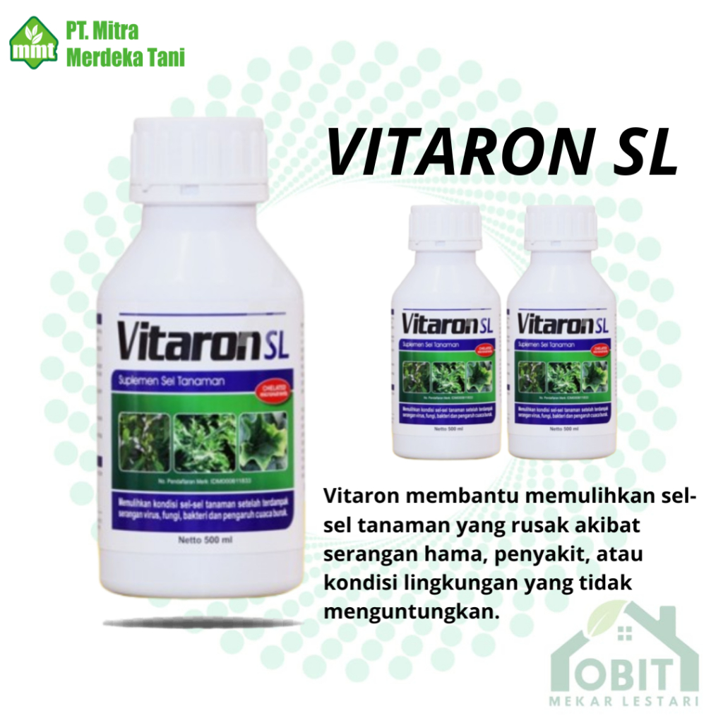 VITARON SL Vitamin Sel-sel Tanaman Repack 100ML / Cocok untuk Tanaman