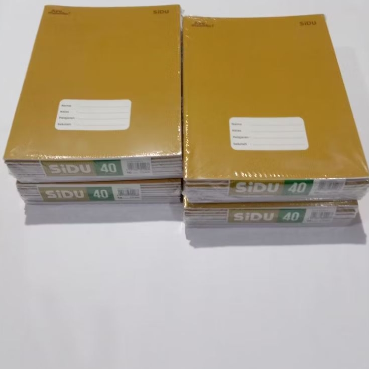 

Buku Tulis SIDU Kraft 40 lembar/Buku Sampul coklat