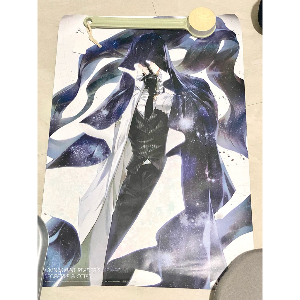 omniscient reader's viewpoint bonus poster secretive plotter from orv taiwan 9 & 10 e