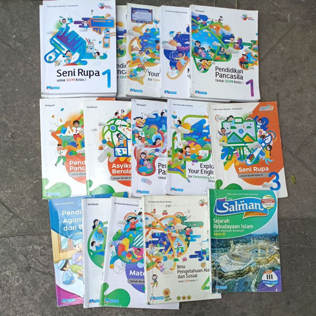 Buku Bekas Masmedia SD Kurikulum Merdeka