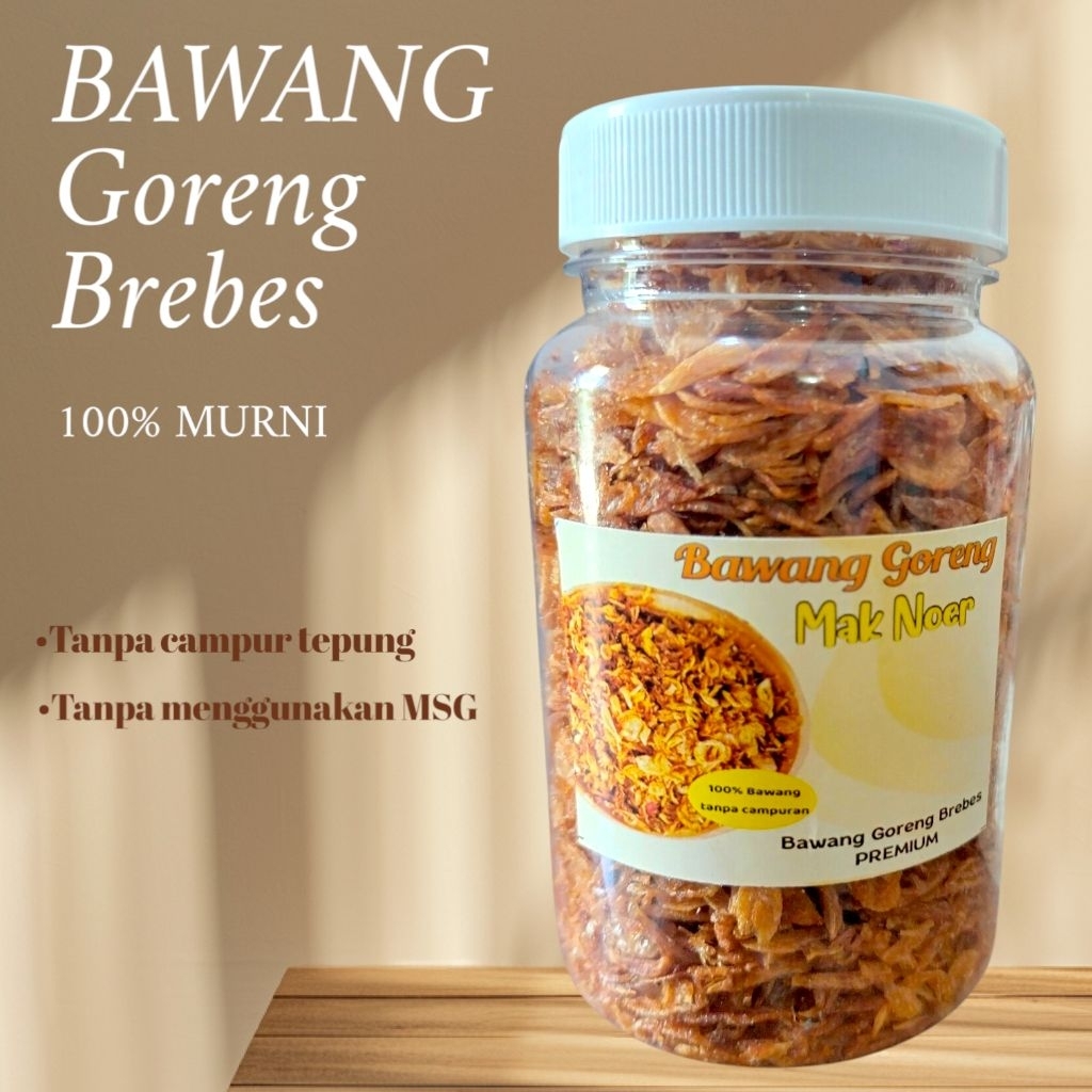 

Bawang Merah Goreng Brebes 350gr [PREMIUM]