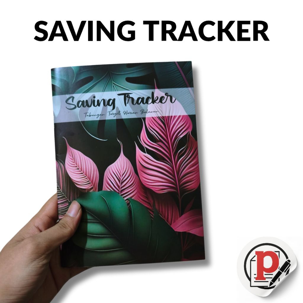 

Buku Agenda Saving Tracker / Buku Catatan Cocok Untuk Menabung / Buku Saving Tracker A5 Jilid Staples