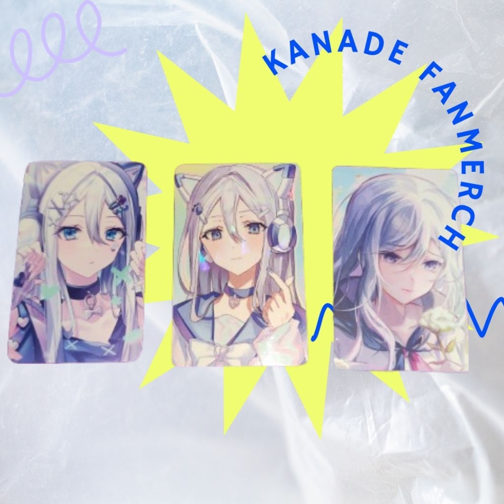 [FANMERCH] PROJECT SEKAI YOISAKI KANADE PHOTOCARDS BUNDLE
