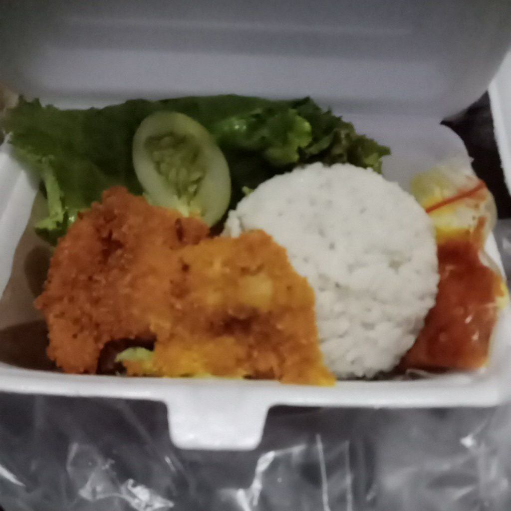 

PaketNasiAyamKatsuPedesMantul