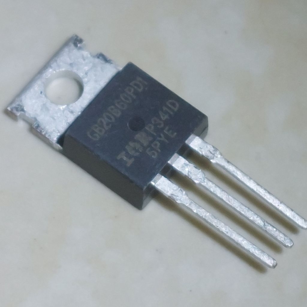 GB20B60PD1 To-220 20B60 GB20B60 IRGB20B60PD1 SMPS IGBT 20A 600V Transistor N-Channel IR GB20B60PDI