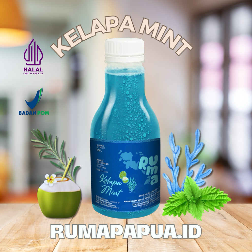 

RUMA Kombucha Kelapa Mint - 250ml