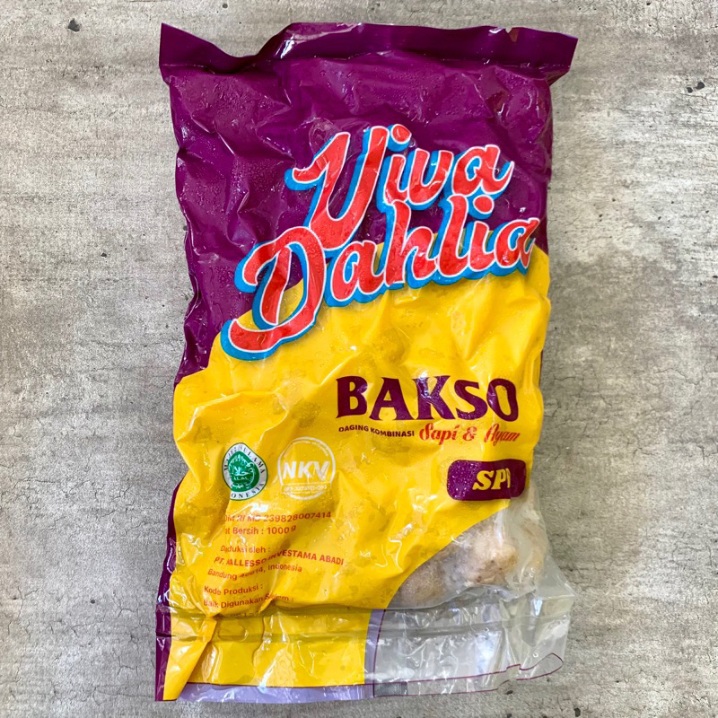 

VIVA DAHLIA Bakso Sapi Ayam 1000gr 1000 gram 1kg 500gr 500 gram