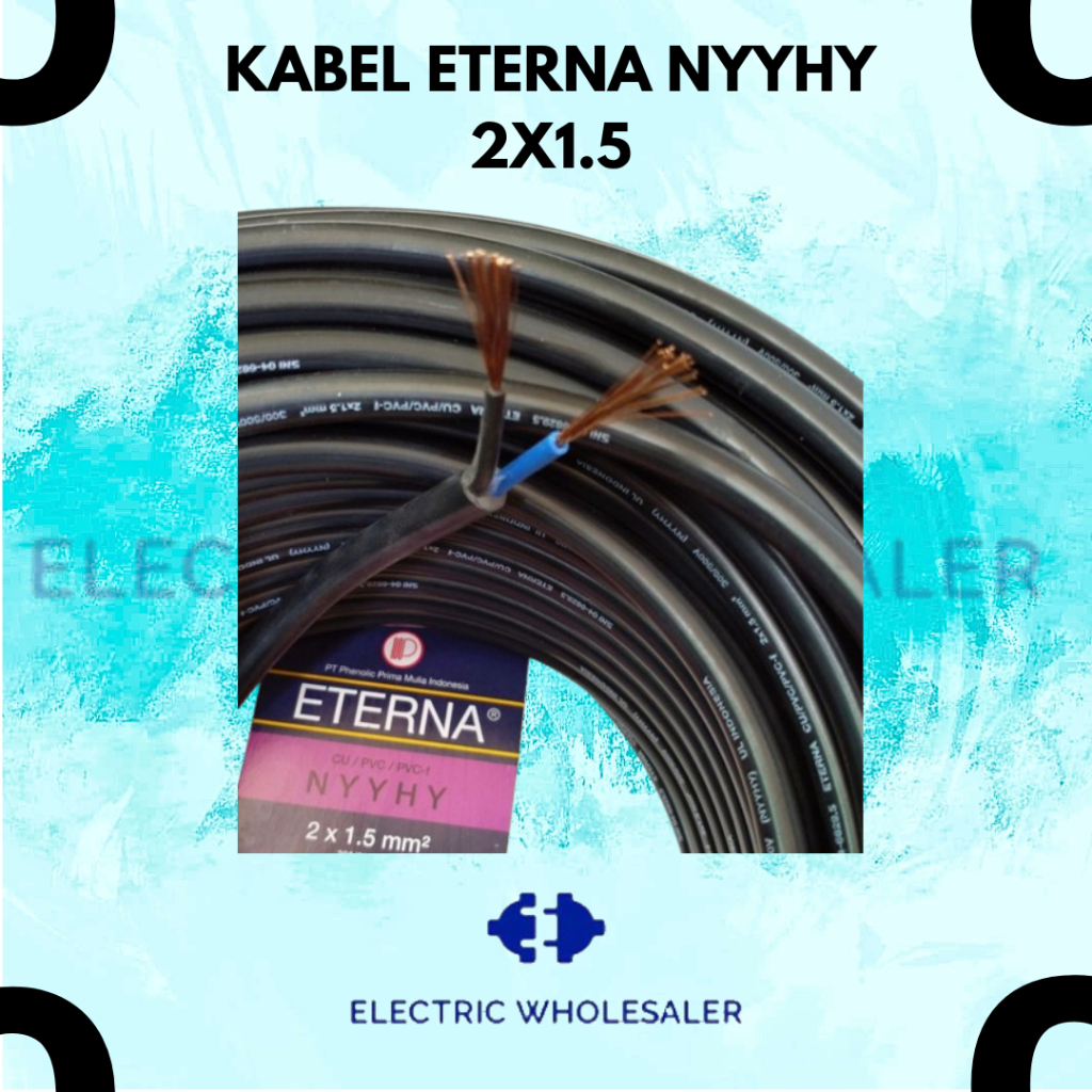 KABEL ETERNA NYYHY 2 X 1,5 MM