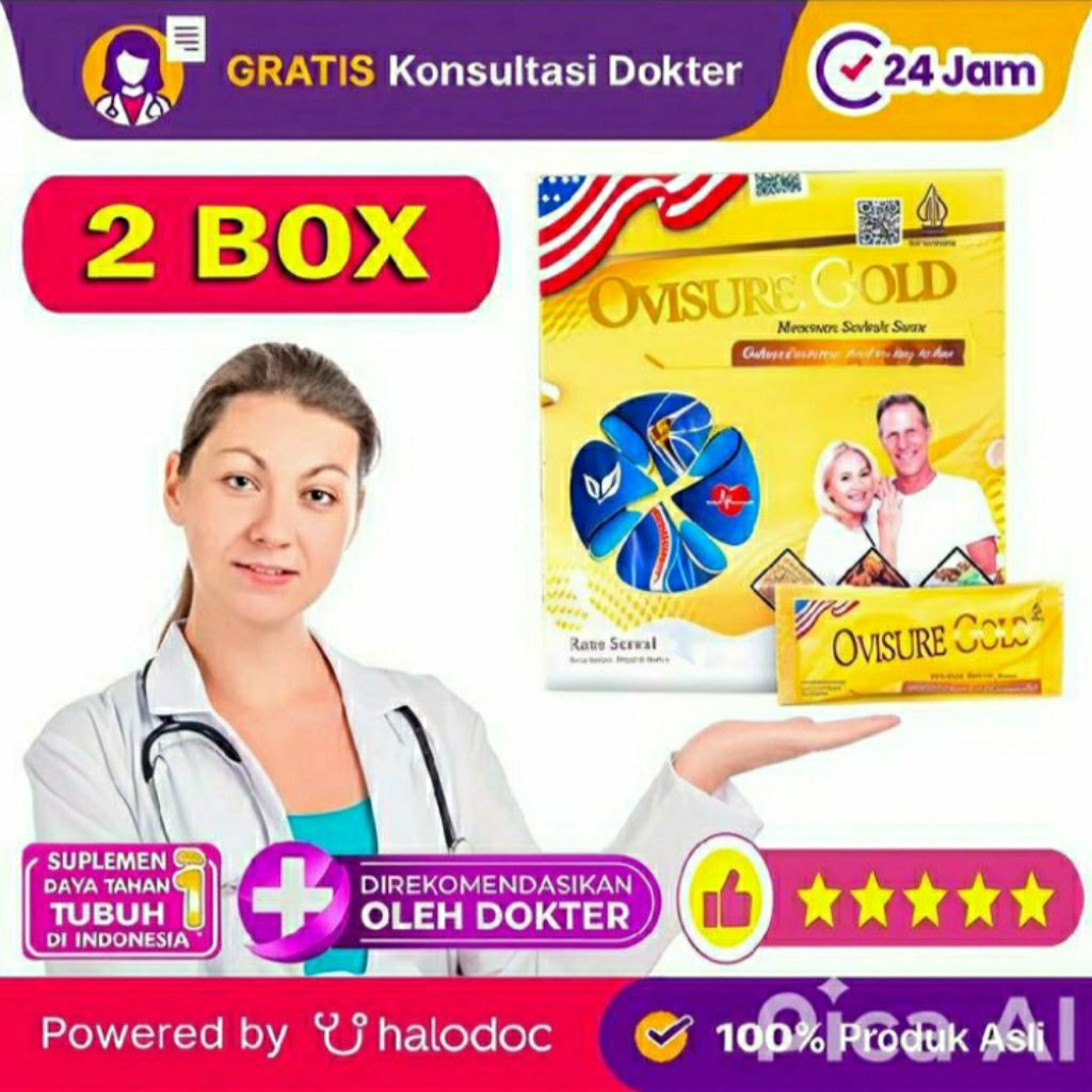 

OVISURE GOLD MILK SUSU VITAMIN TULANG DAN SENDI NYERI OTOT KERAM KEBAS