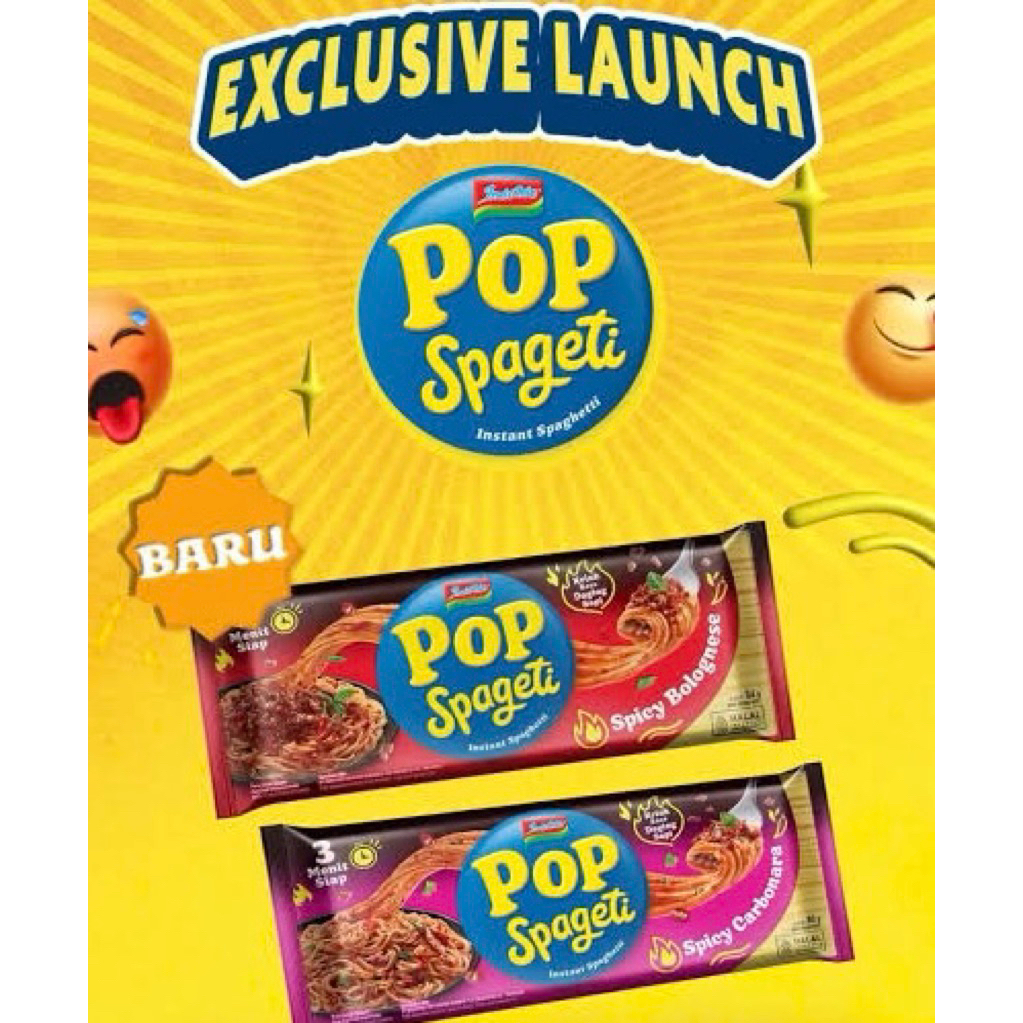 

INDOMIE POP Spaghetti Instan