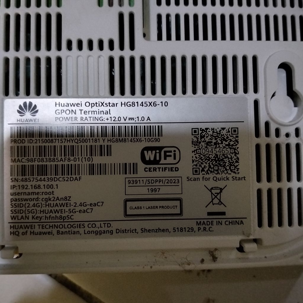 Huawei optixstar  HG8145X6-10