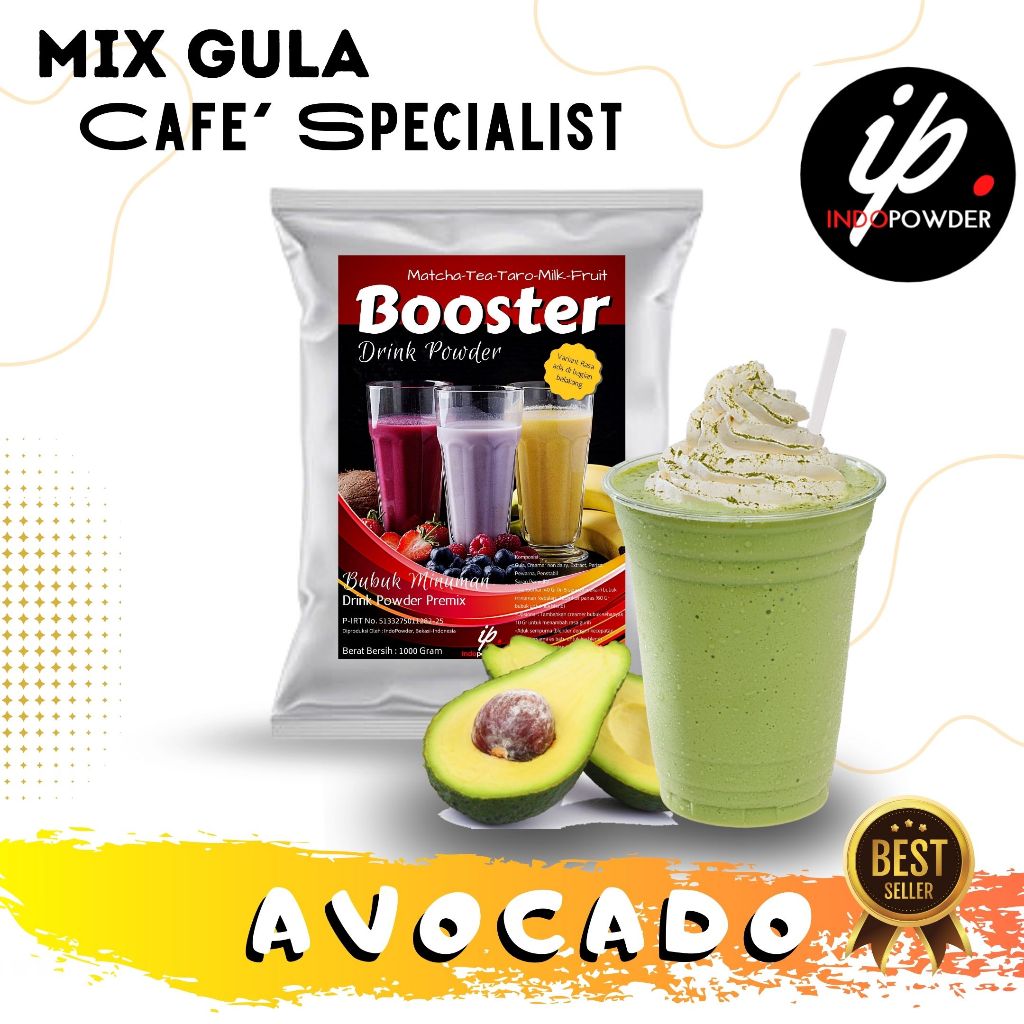 

Indopowder - Bubuk Minuman AVOCADO / ALPUKAT 1Kg Untuk Cafe, Waralaba, Resto dan Minuman Kekinian