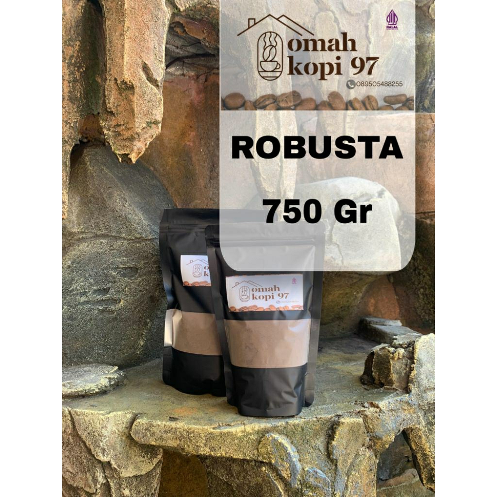 

Bubuk Kopi Robusta 750gr rasa mantab nendang