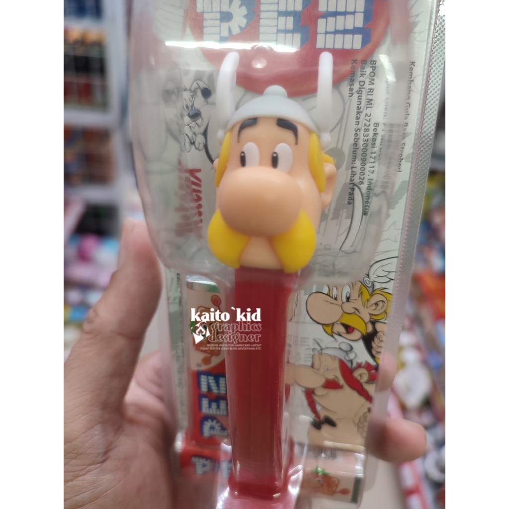 

PEZ ASTERIX Komik Jadul Permen Dispenser Candy Lucu Unik