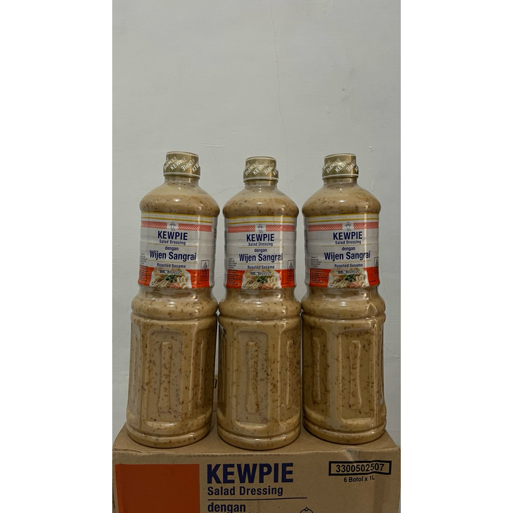 

KEWPIE Salad Dressing Roasted Sesame 1 Liter Saus Siram Wijen Sangrai