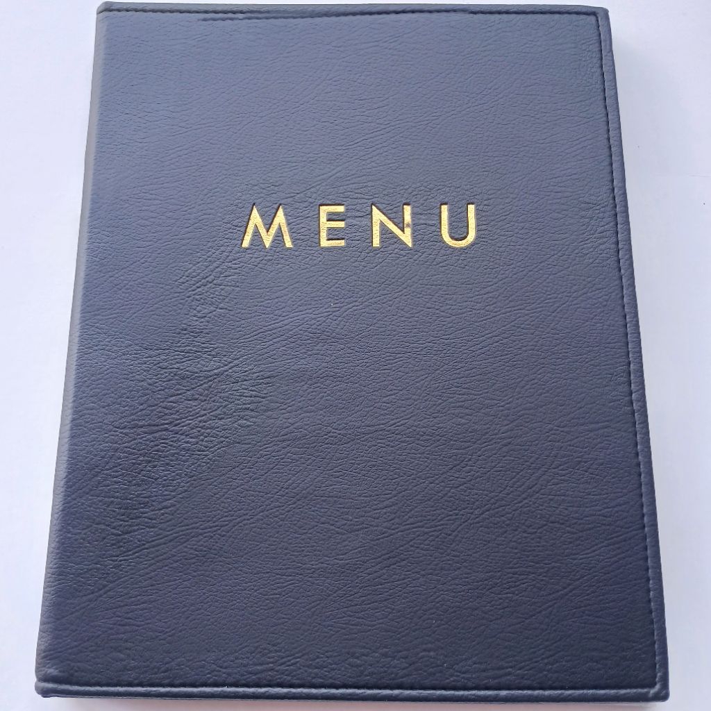

cover menu resto caffe hotel dll size a4 logo diembos di baud