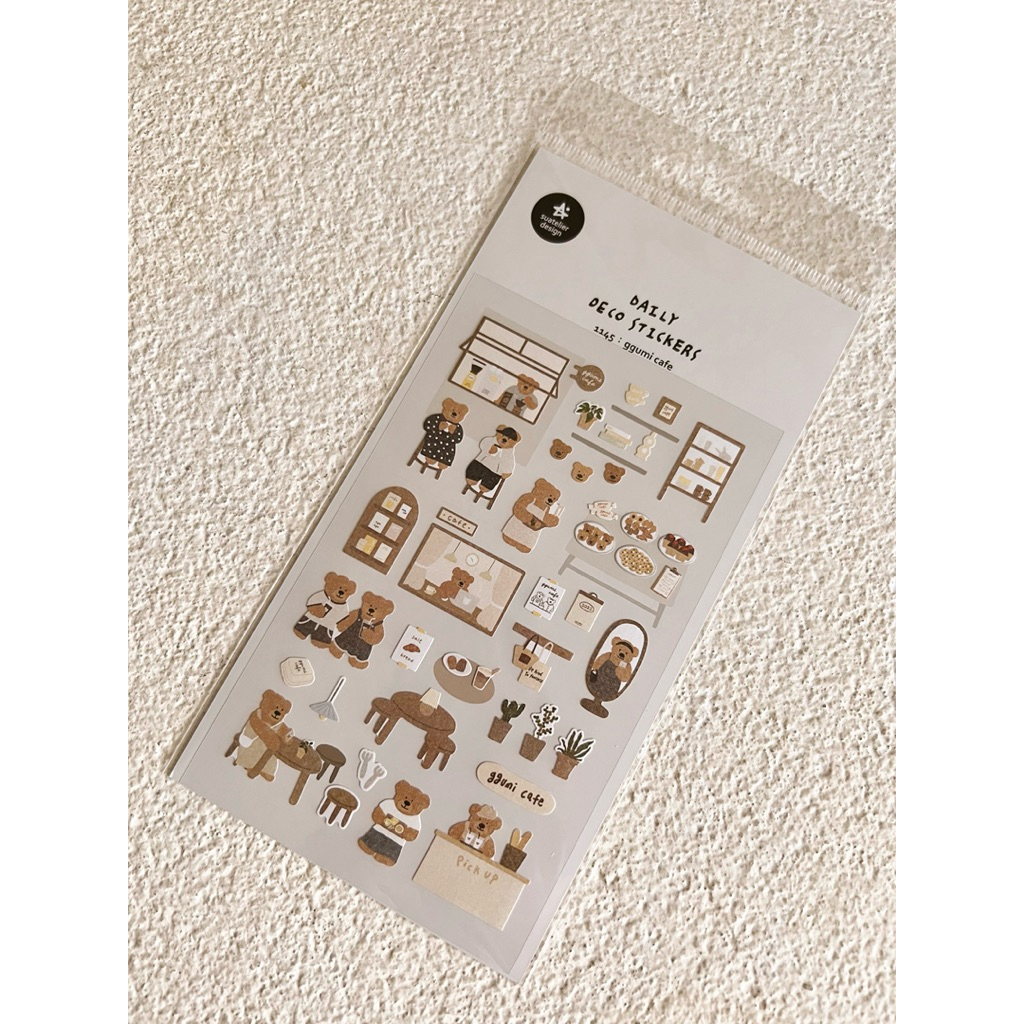 

Suatelier Daily Deco Sticker ggumi collection