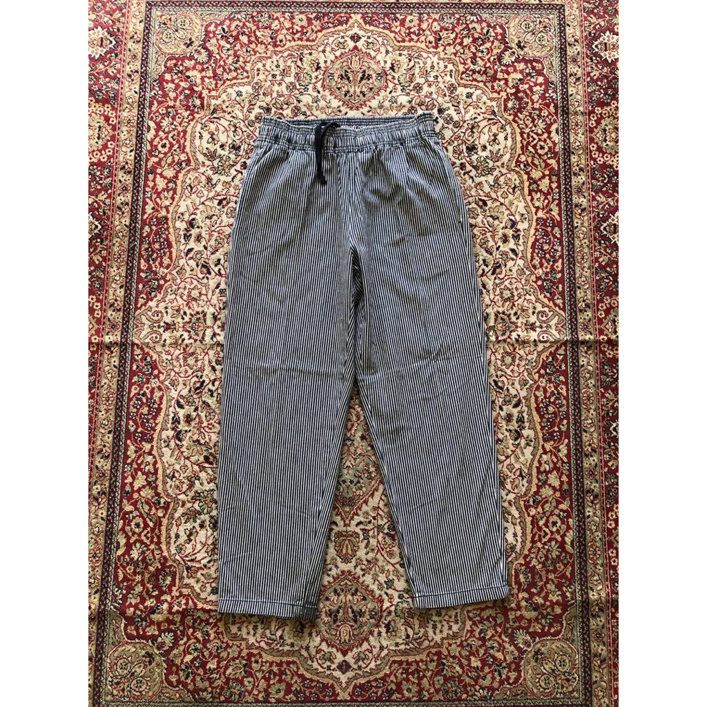 Celana Gu hickory chef relaxed pants HG593