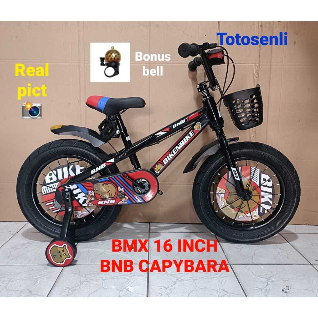 SEPEDA ANAK BMX 16 INCH SEPEDA ANAK ADA KERANJANG 16 INCH BNB CAPYBARA