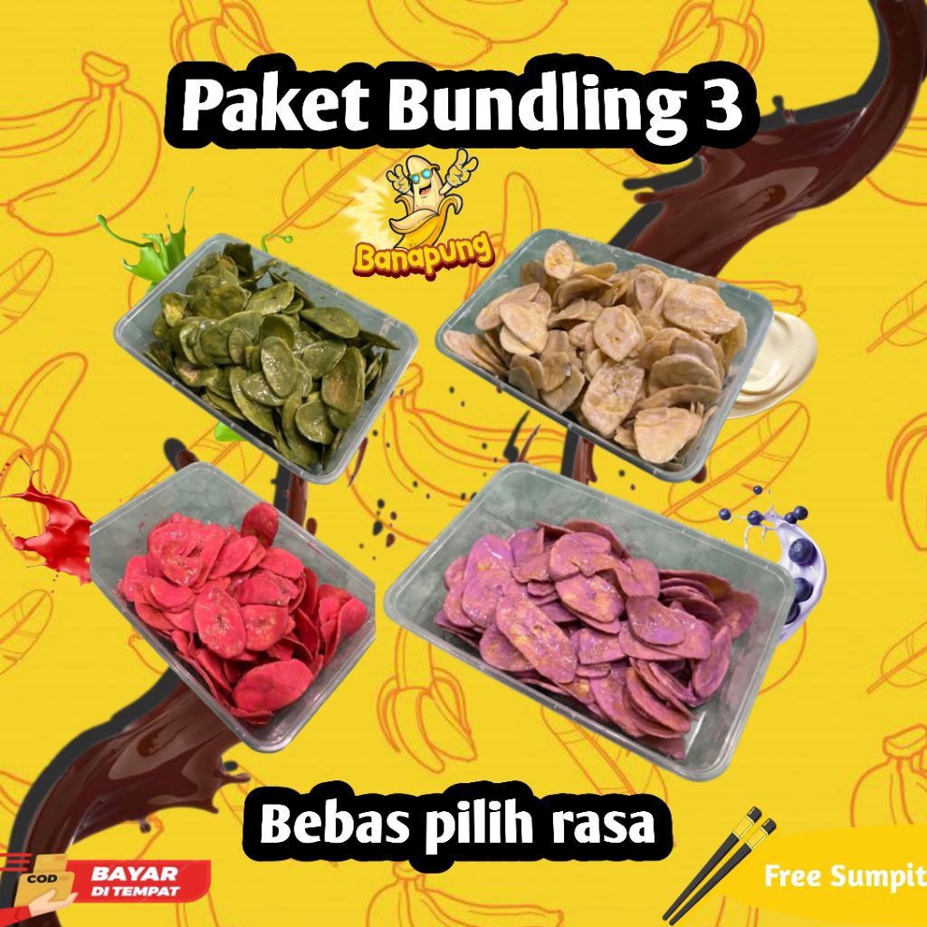 

Kripik Pisang Coklat Lumer | 1500ML Thinwall | 510