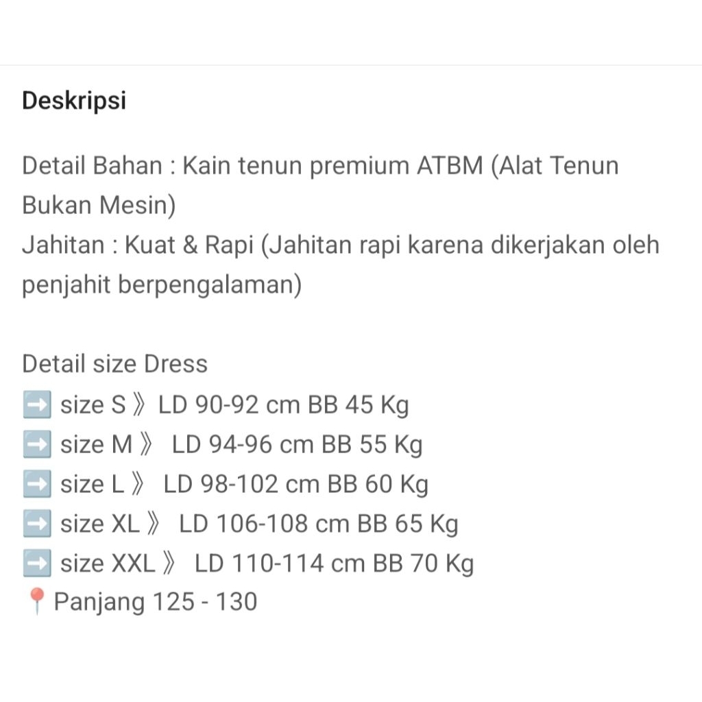 Preloved Marline Dress Tenun