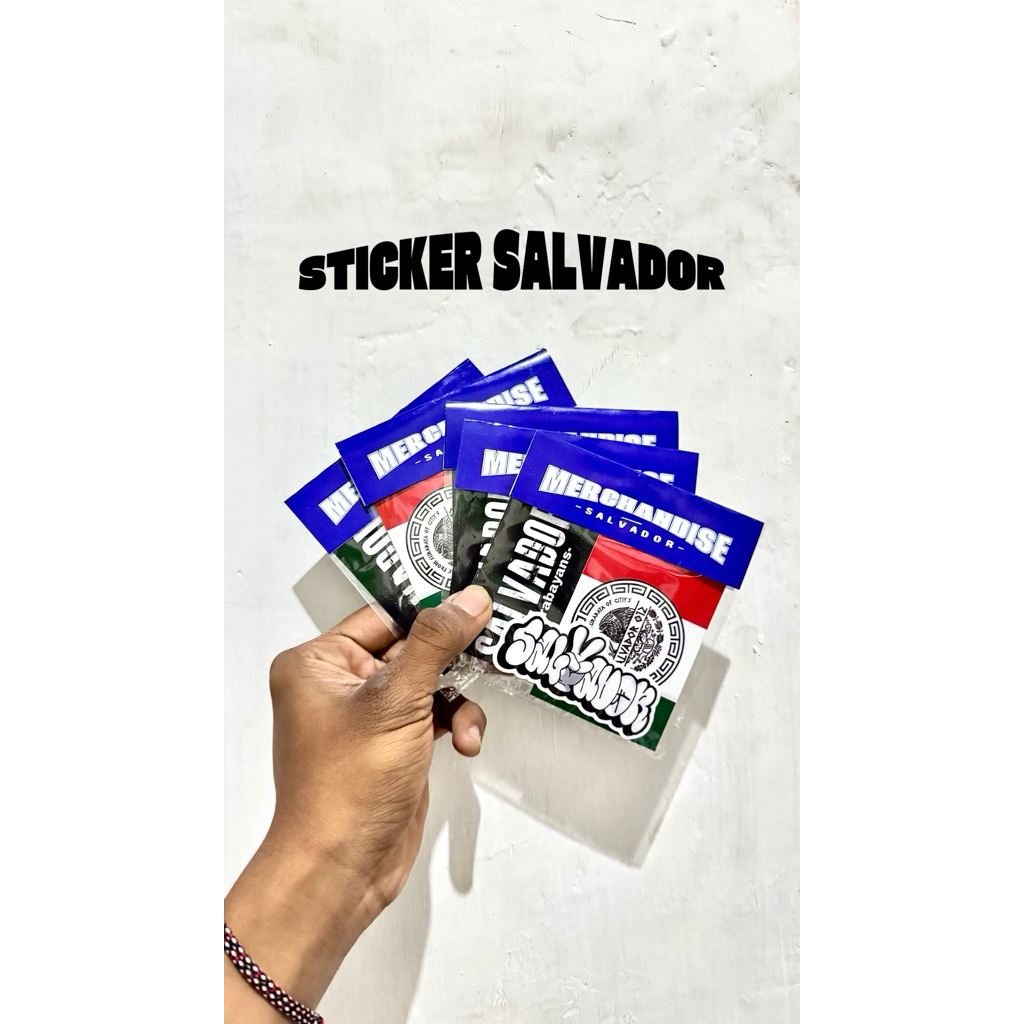 

sticker salvador 3 macam