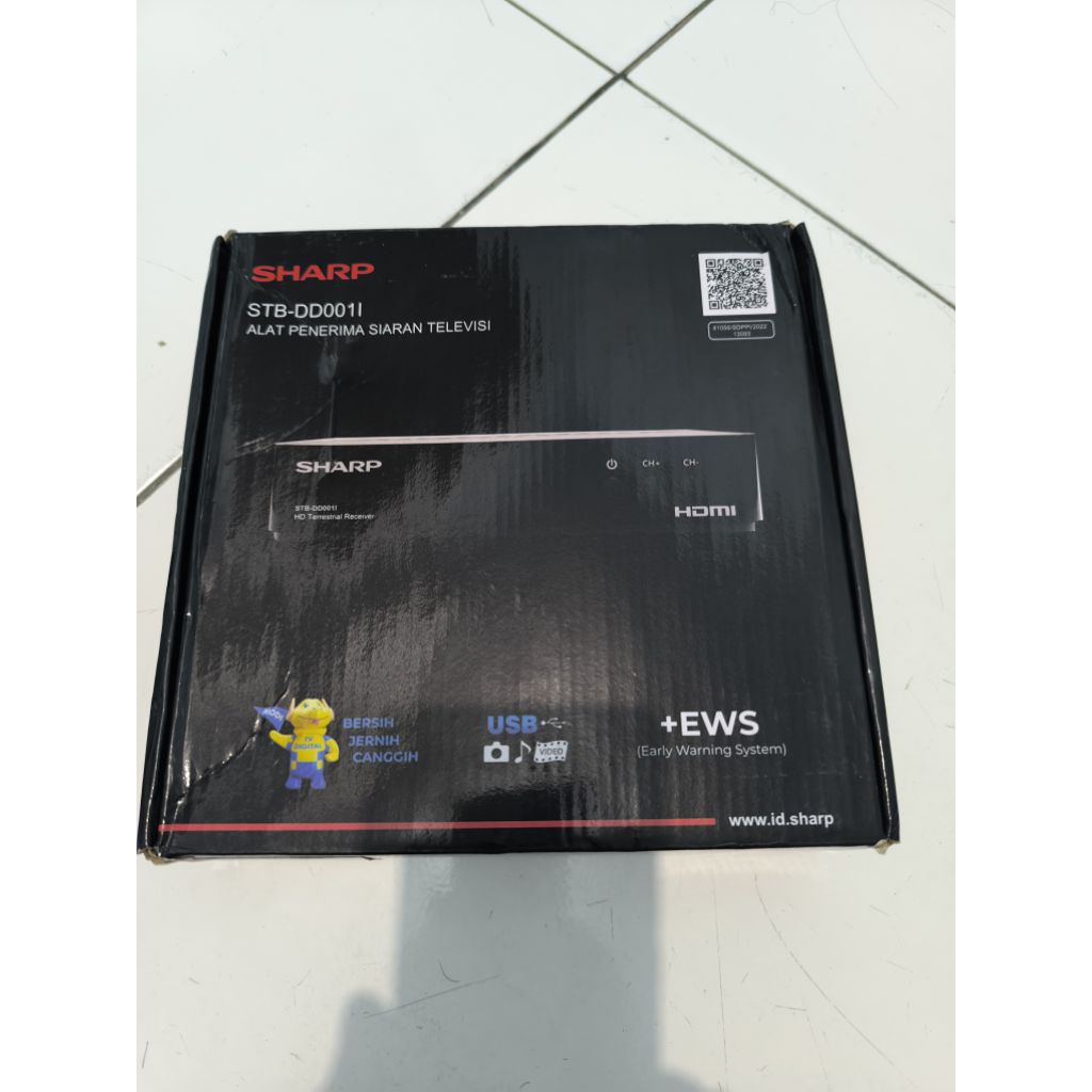 STB-DD001l Sharp Set Top Box Siaran TV Digital