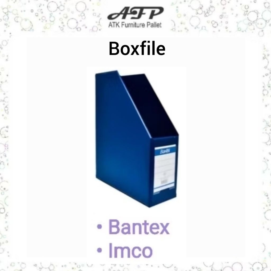 

Boxfile Bantex Imco Magazine File Biru Box File
