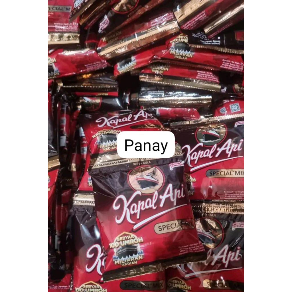 

Kopi kapal api spesial mix 6 rrencengan