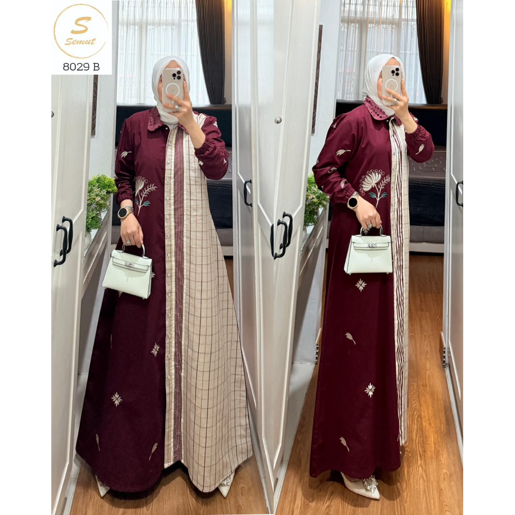 gamis Syaina by semut ORI terbaru