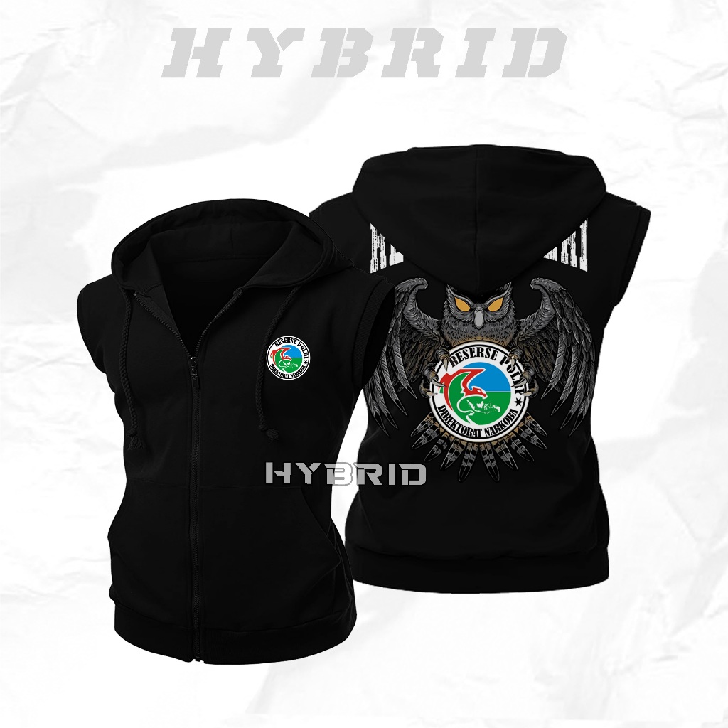 JAKET VEST ZIPPER INSTANSI RESERSE POLRI / DIREKTORAT RESKOBA / VEST RESERSE POLRI RESKOBA