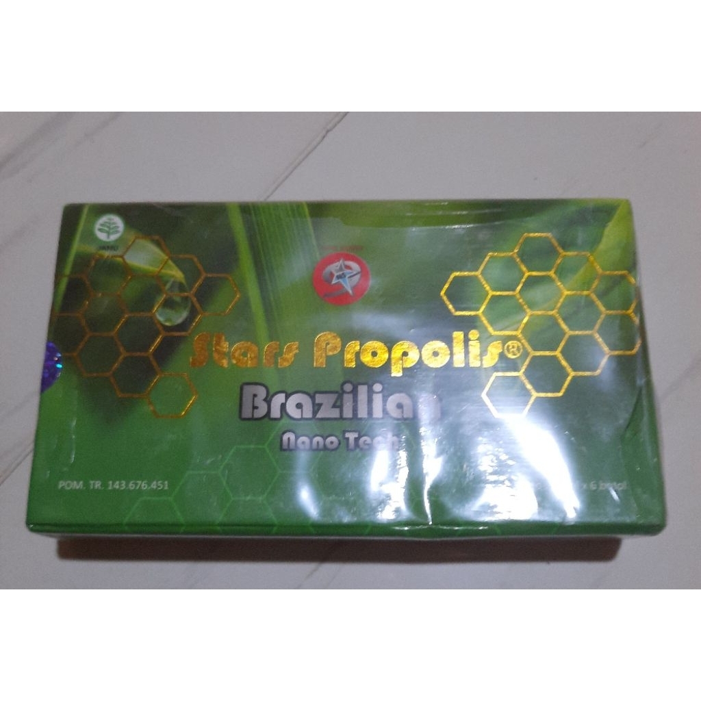 STARS PROPOLIS BRAZILIAN  NANO TECH HARGA 1 BOK