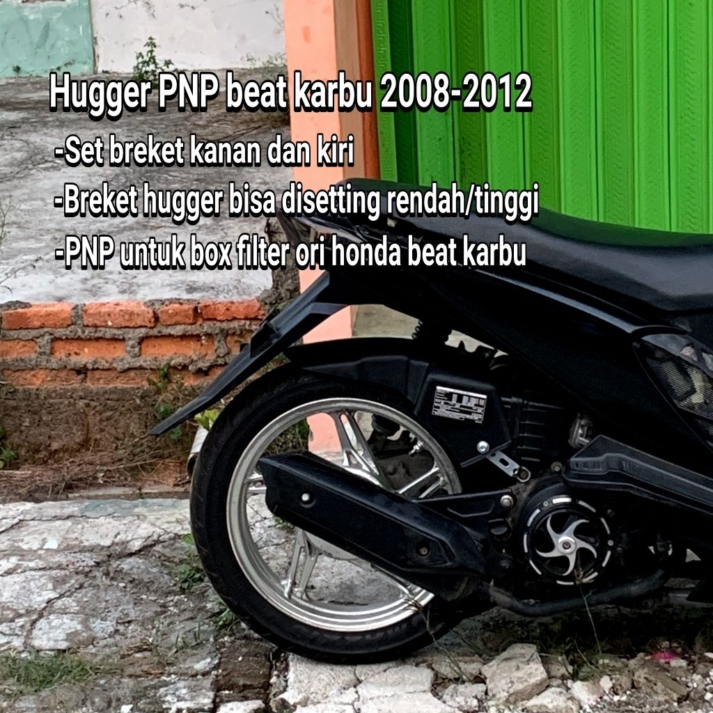 Hugger pnp box filter beat karbu, free baut+breket