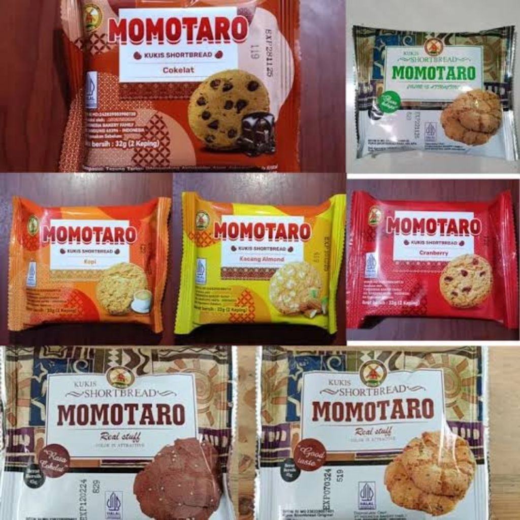 

(7 VARIANS) MOMOTARO AOKA COOKIES 45G
