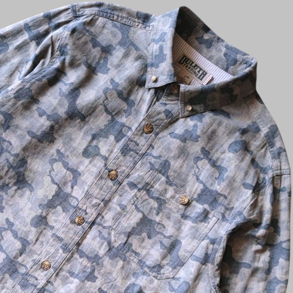 Kemeja Camo bigsize DULUTH