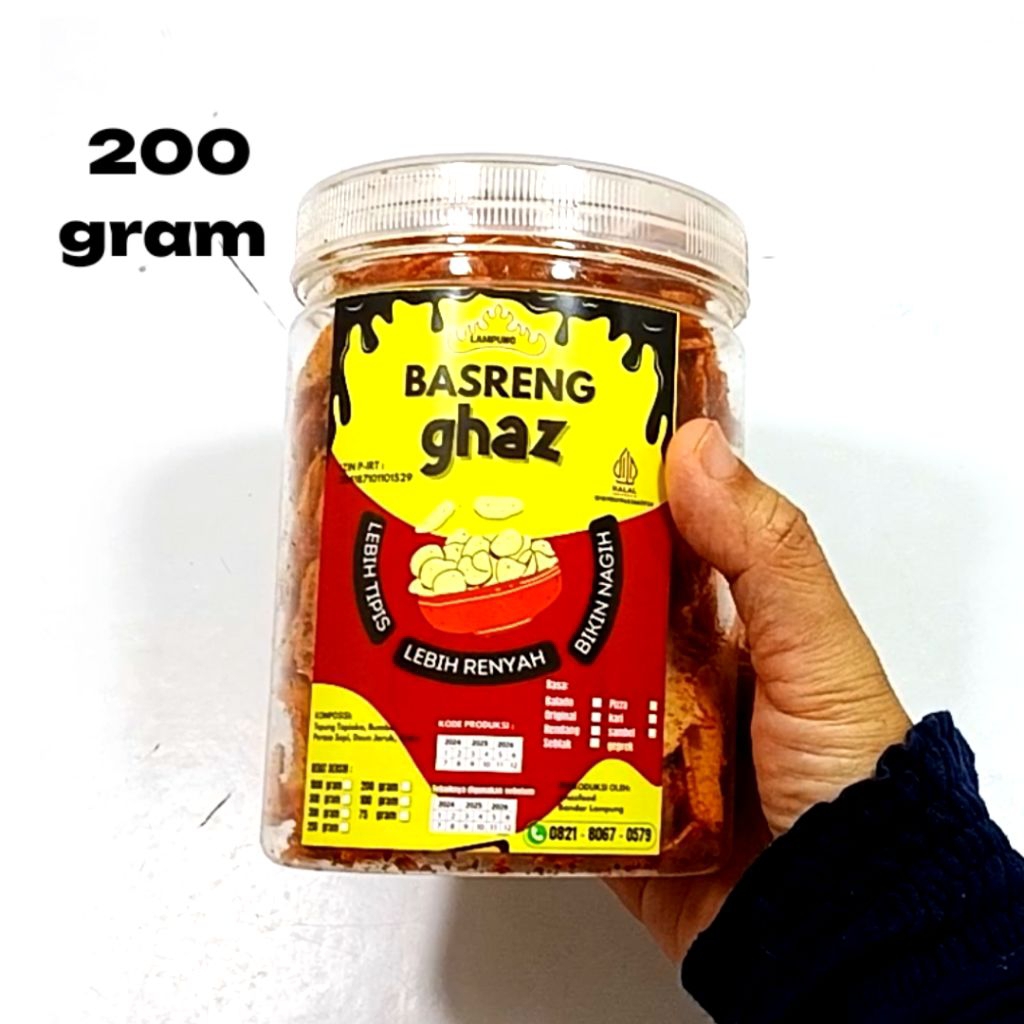 

BASRENG GHAZ 200 GRAM